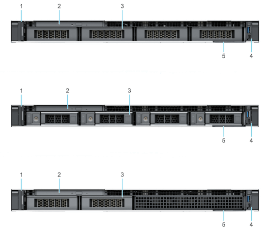 Servidor Dell PowerEdge R250 2 x 8GB DDR4 x 2TB SATA Intel Platium G6405T pronta entrega