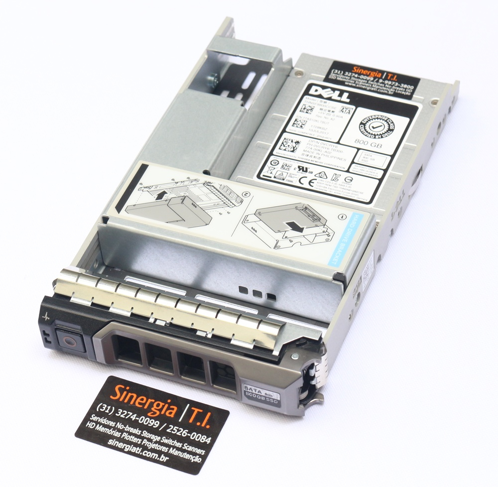SSD 800GB 6Gbps SATA 2.5" SFF Pronta Entrega Envio Imediato