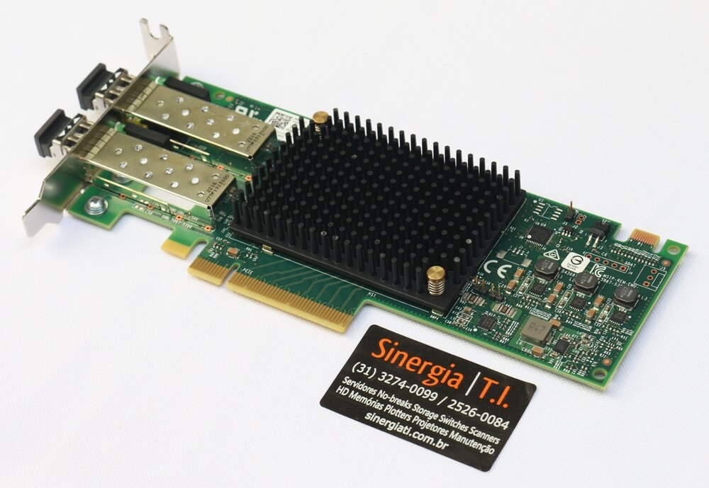 0VGJ12 HBA Dell Emulex Dual 16Gb Fibre Channel Em Estoque Pre&ccedil;o