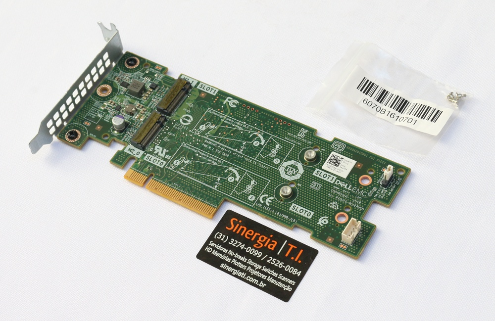 01KH9T Controladora Dell HBA355e 12GB SAS/SATA 4-Port Pronta Entrega Envio Imediato