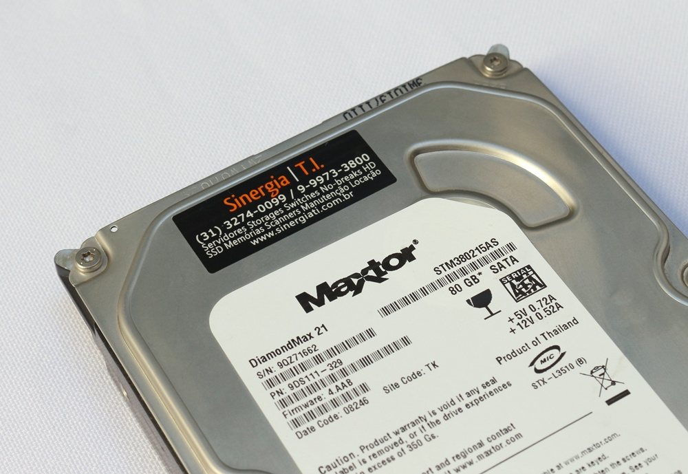 STM380215AS HD Seagate Maxtor DiamondMax 21 80GB SATA Pronta Entrega Envio Imediato
