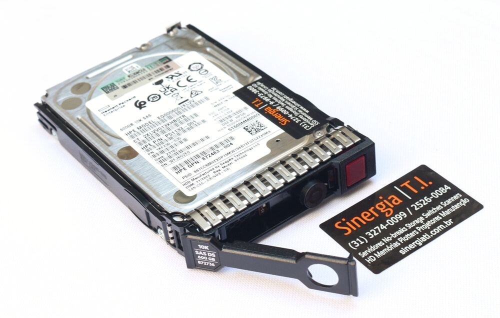 EG000600JXLVV HD 600GB 10K RPM SAS 12Gbps 2.5" Pronta Entrega Envio Imediato