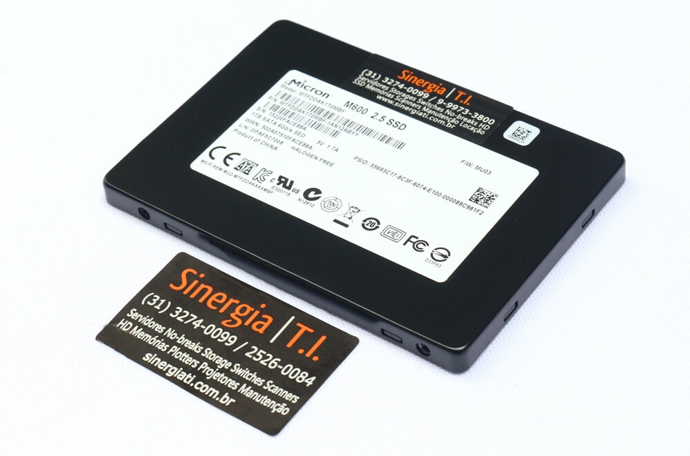 MTFDDAK1T0MBF SSD Micron M600 1TB SATA para Dell PowerEdge Em Estoque Pre&ccedil;o
