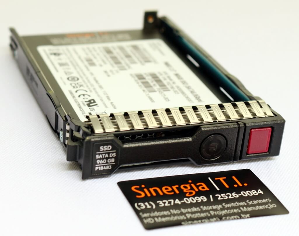 P04573-005 SSD HPE 960GB SATA 6 Gbps SFF 2,5" Read Intensive PM883 Digitally Signed Firmware GPN envio imediato