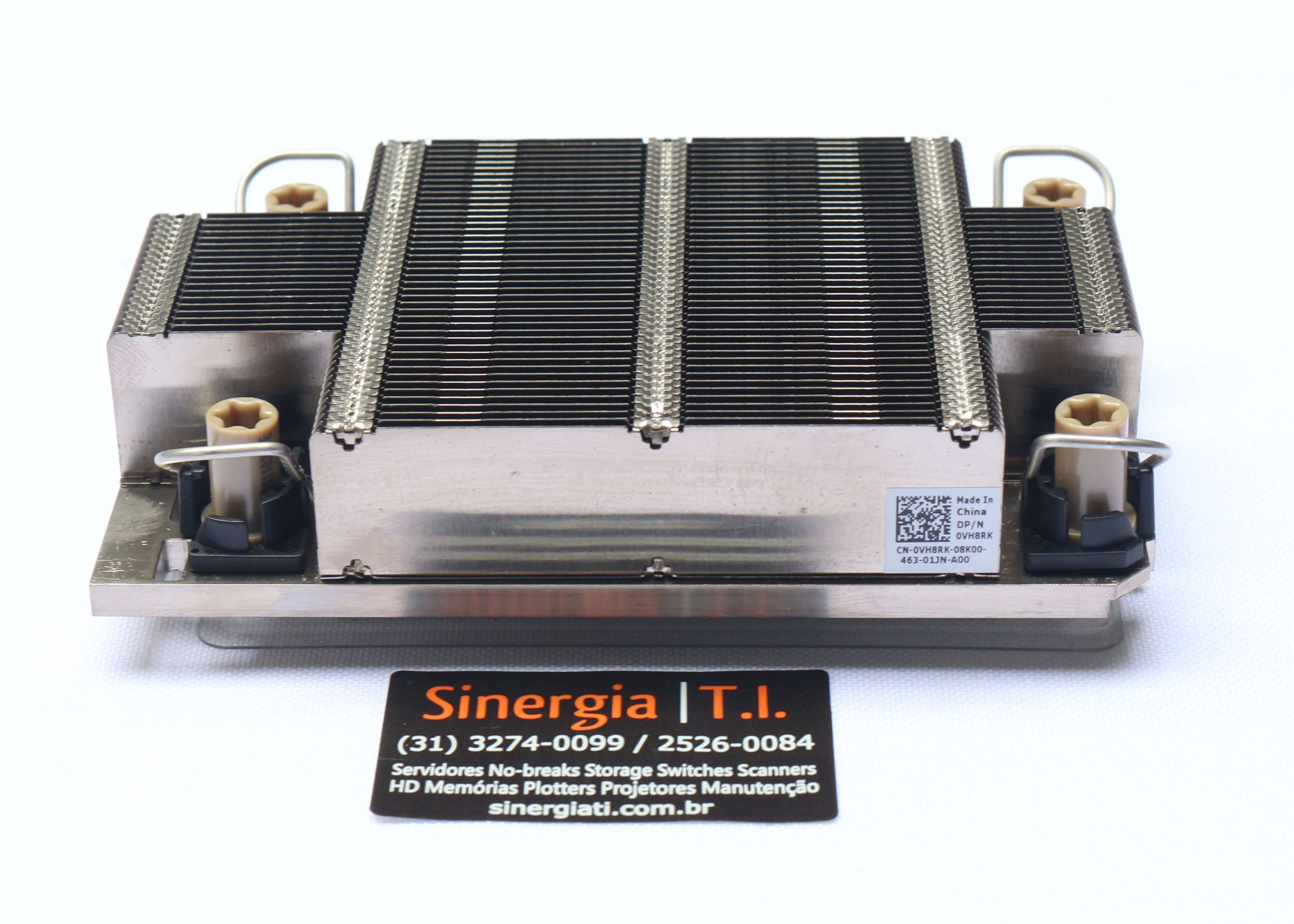Kit Dissipador de Calor 165W 185W 1U HeatSink 0VH8RK Pronta Entrega Envio Imediato