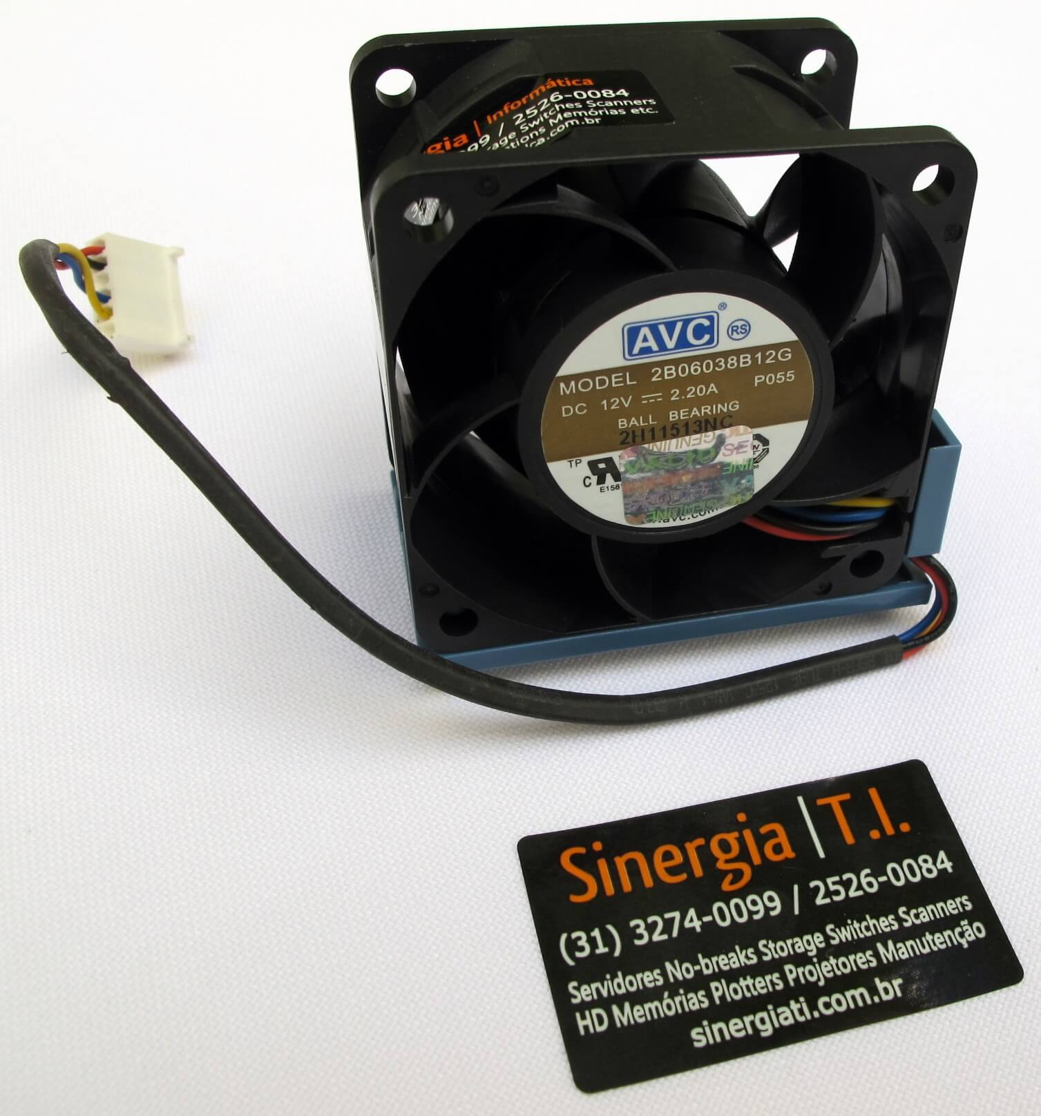 519199-001 Fan Cooler 2U Servidores HP DL160 e DL180 G6 pronta entrega