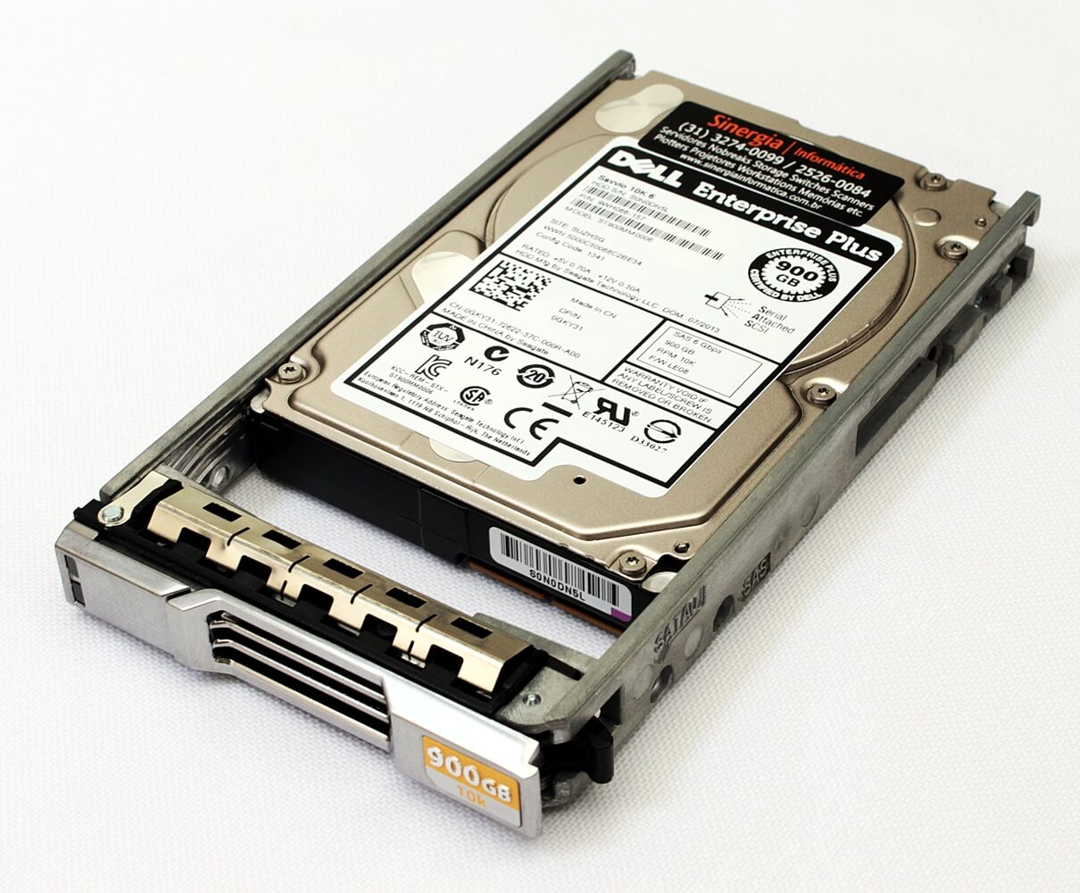 0GKY31 HD Dell 900GB SAS 6 Gbps 10K RPM para Storage PS6110, PS6100 e PS4110 RPM SSF 2.5" DP/N pronta entrega