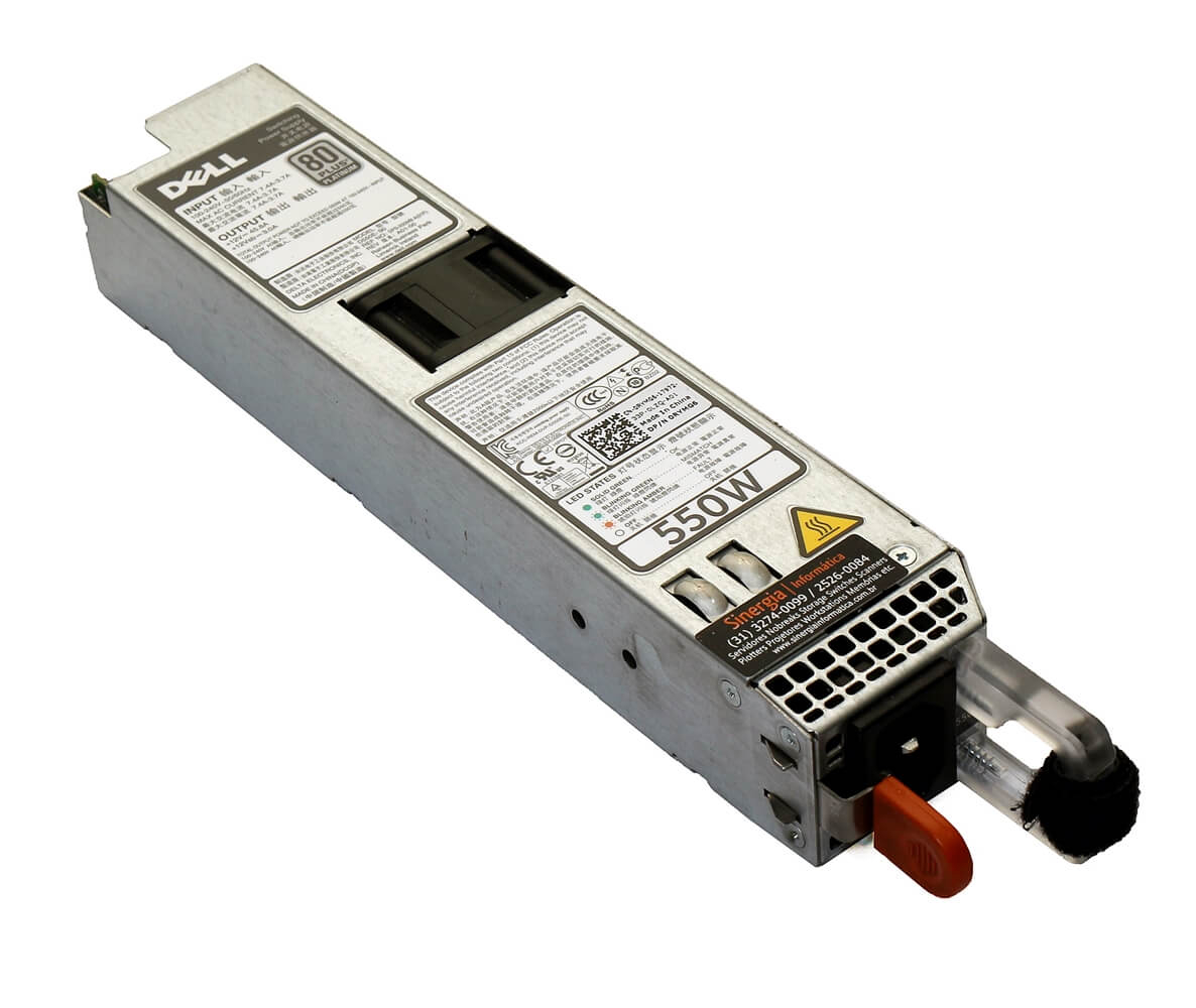 DPS-550MB A (01F) Fonte Servidor Dell PowerEdge 550W R320 R420 Hot Swap Power Supply (PSU) redundante envio imediato