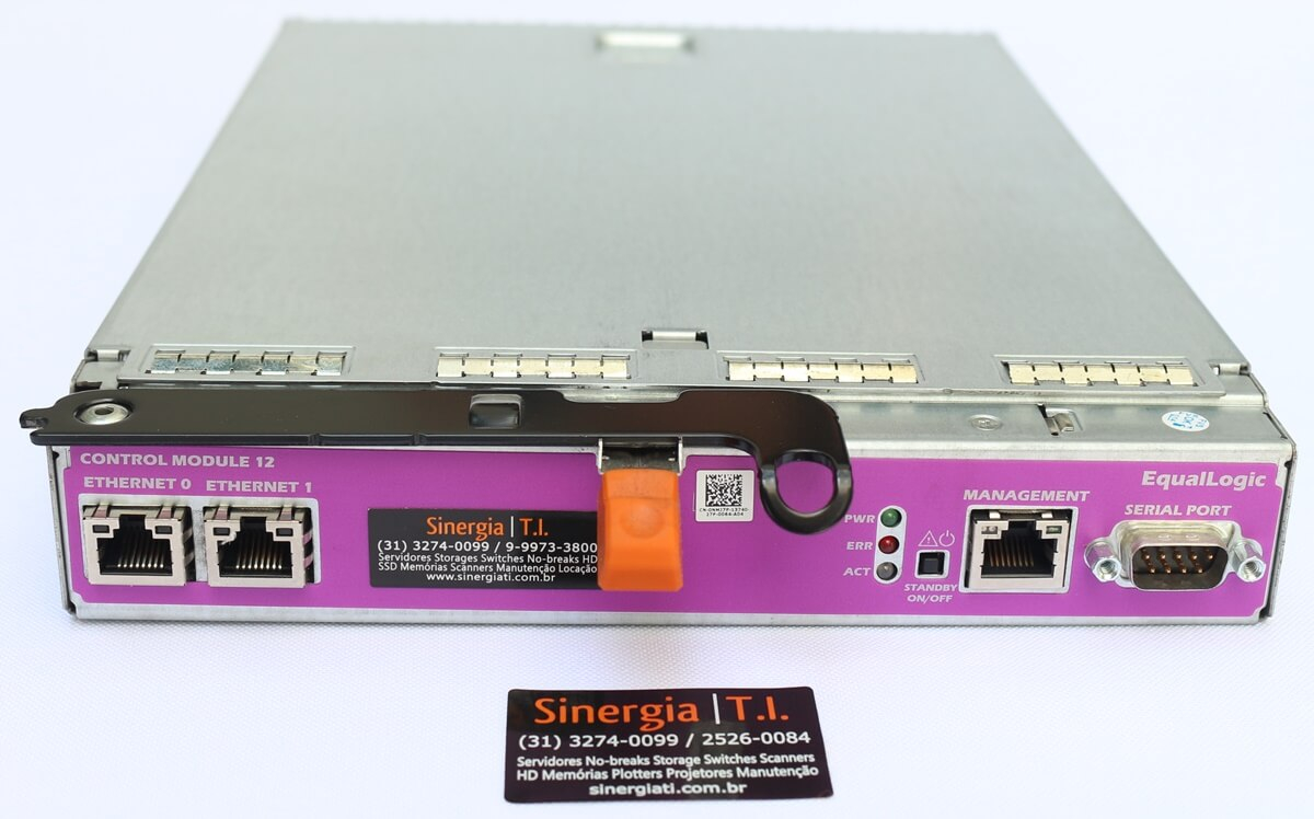 KCC-REM-E2K-E09M001 Controladora Control Module 12 para Storage Dell EqualLogic PS4100 iSCSI pronta entrega em estoque