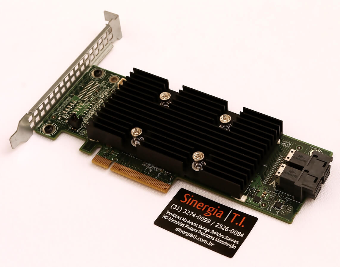 V7FHH H330 Dell Controladora PERC H330 PCI-Express 8 Portas 12gb/s SAS SATA 6G Para Servidores Dell R630 T430 R730 envio imediato