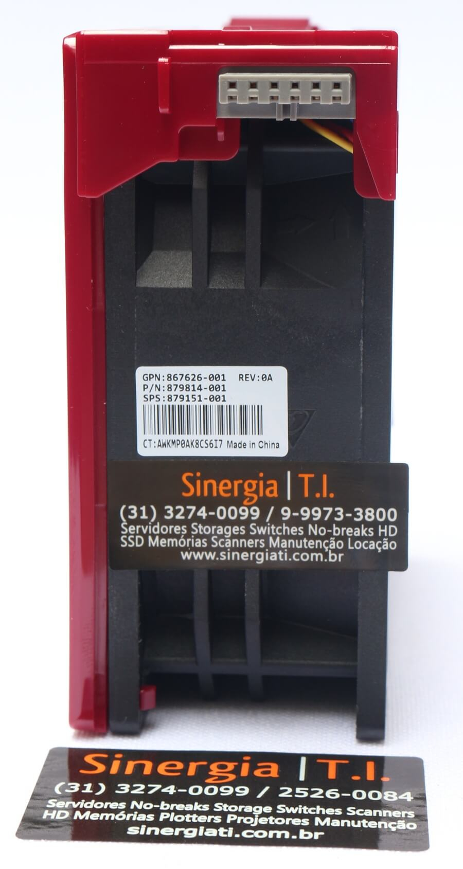 879814-001 HPE Fan para Servidor ProLiant ML350 GEN10 G 10 Hot Plug Ventilador Cooler Cooling Exaustor Ventoinha Envio Imediato Preço