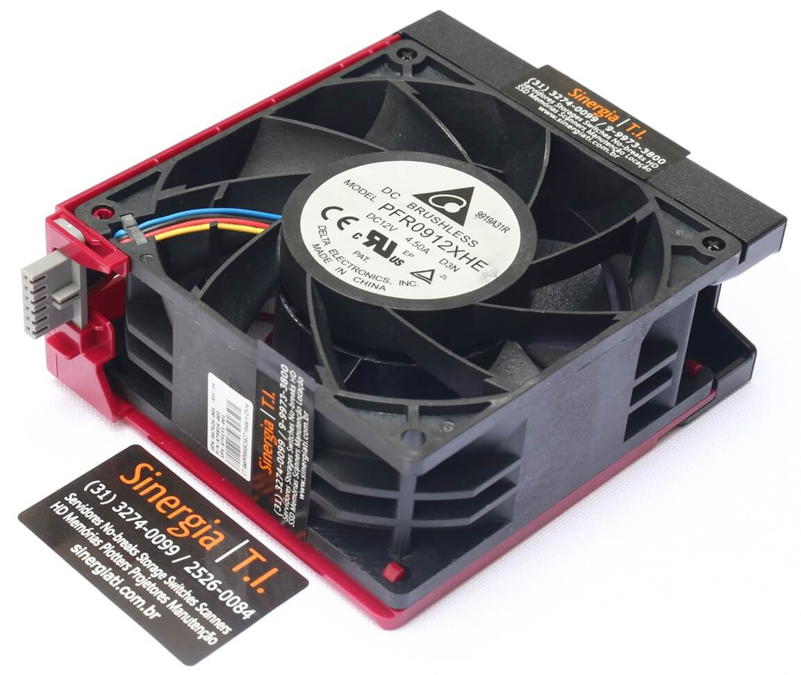 879814-001 HPE Fan para Servidor ProLiant ML350 GEN10 G 10 Hot Plug Ventilador Cooler Cooling Exaustor Ventoinha Pronta entrega Em Estoque