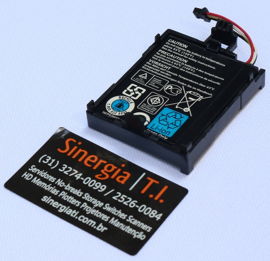 0H123V Bateria Dell T40JJ 3.7V PowerEdge H710 DP/N Pronta Entrega