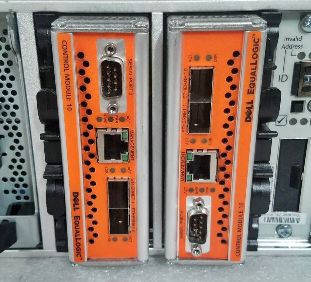 RS-LRC-LH-4835-DELL EqualLogic PS6010E, PS6010X, PS6010XV, PS6510E, PS6510X, PS6510XVX Fibre Channel FC frente