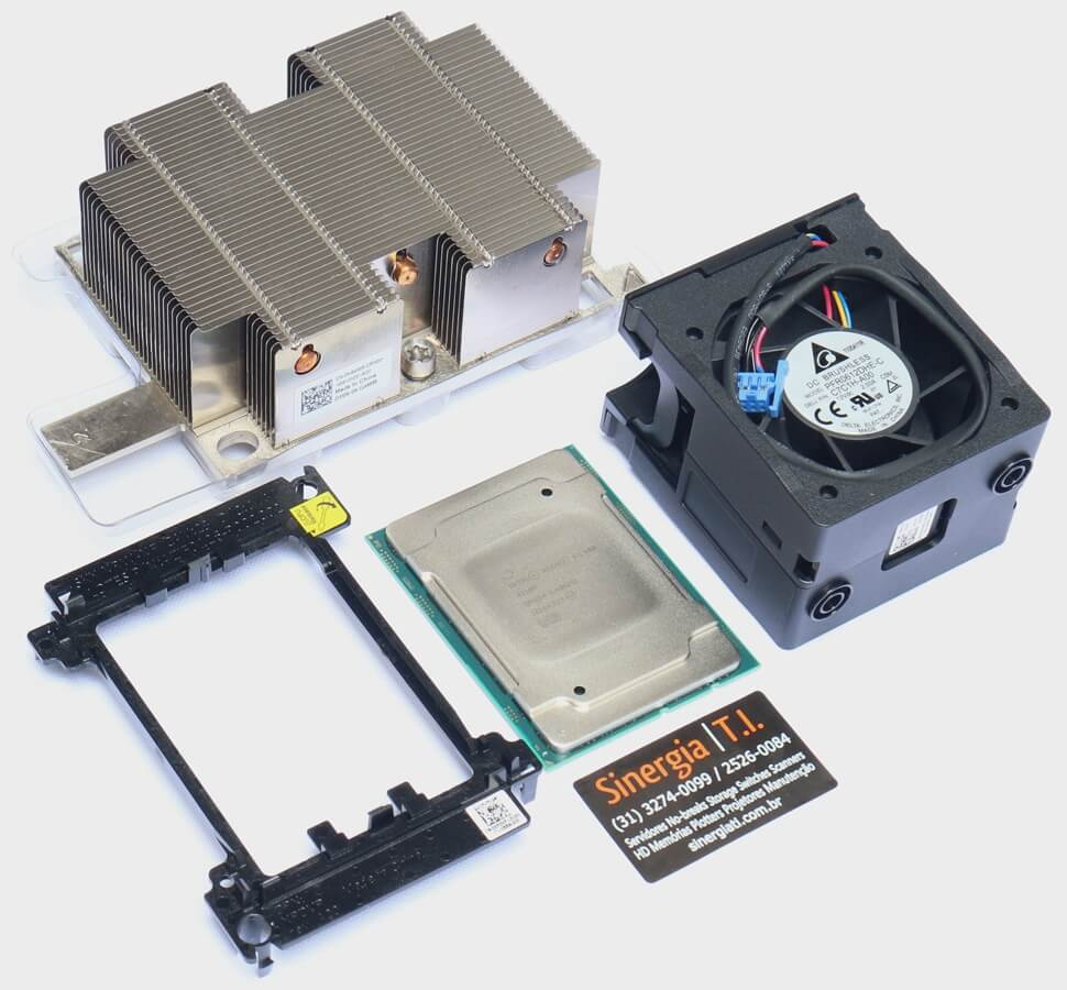 338-BVKE Kit Processador Intel Xeon Silver 4210R 2.4GHz 13M Cache Turbo 100W DDR4-2400 Pronta Entrega 338-BVKE Kit Processador Intel Xeon Silver 4210R 2.4GHz 13M Cache Turbo 100W DDR4-2400 Pronta Entrega