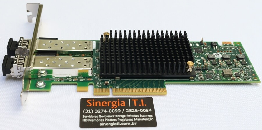 403-BBMF HBA Dell Emulex Dual 16Gbps LPe31000 LPe32000 16/32Gb Fibre Channel Pronta Entrega em estoque 403-BBMF HBA Dell Emulex Dual 16Gbps LPe31000 LPe32000 16/32Gb Fibre Channel Pronta Entrega em estoque