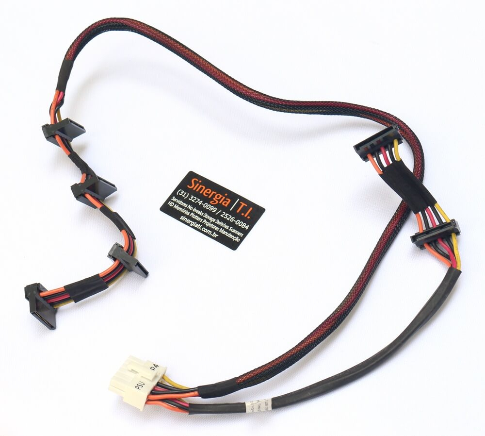 0W44NJ Cabo de Alimenta&ccedil;&atilde;o SATA Servidor PowerEdge Pronta Entrega Envio Imediato