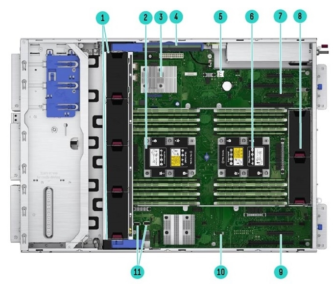 Servidor HPE ML350 Gen10 4208 1P 16GB 8 SFF P408i-a 1x800W FS RPS base SFF torre em estoque